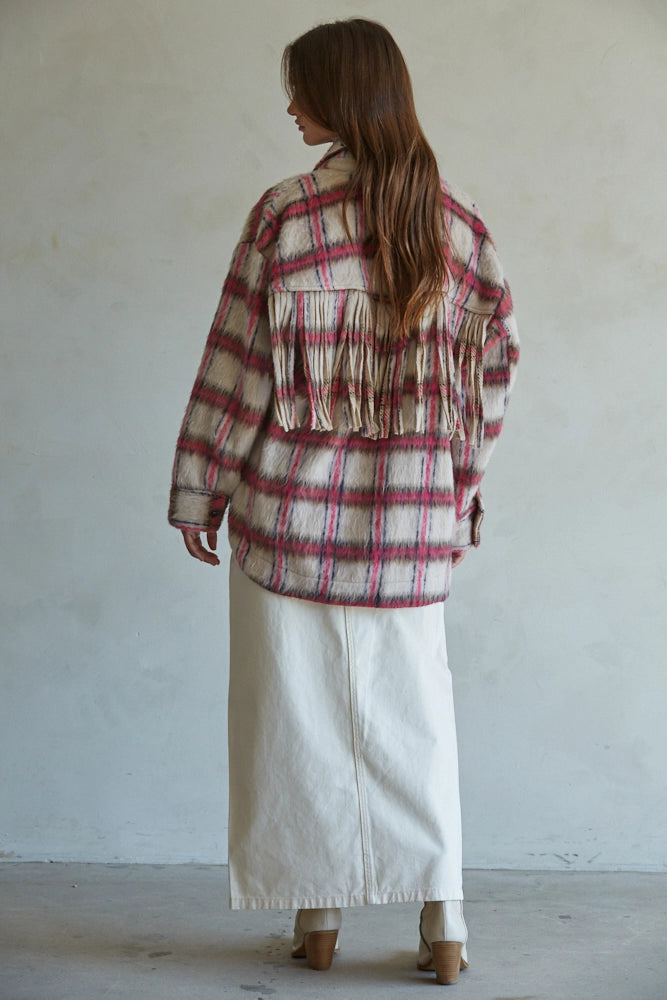 Davia Plaid Jacket