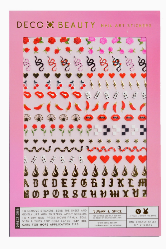 Sugar & Spice Nail Stickers