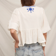 Load image into Gallery viewer, Popea Peplum- White

