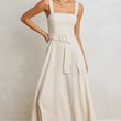 Load image into Gallery viewer, Heaven Midi Dress - Ivory
