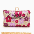 Load image into Gallery viewer, Charlotte Sequins Flower Clutch
