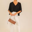 Load image into Gallery viewer, Everyday V-Neck Top - Black
