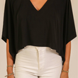 Load image into Gallery viewer, Everyday V-Neck Top - Black

