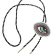 Load image into Gallery viewer, Evil Eye Bolo Tie
