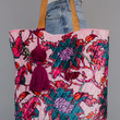 Load image into Gallery viewer, Floral Quilted Tote
