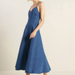 Load image into Gallery viewer, Casie Washed Denim Dress
