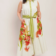 Load image into Gallery viewer, Victoria Printed Midi Dress Plus
