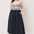 Load image into Gallery viewer, Tona Midi Dress Plus
