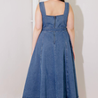 Load image into Gallery viewer, Krista Denim Midi Dress
