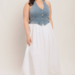 Load image into Gallery viewer, Jackie Midi Dress Plus
