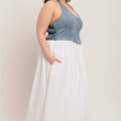 Load image into Gallery viewer, Jackie Midi Dress Plus
