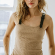 Load image into Gallery viewer, Marsha Ribbed Tank Top - Taupe
