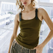 Load image into Gallery viewer, Marsha Ribbed Tank Top - Olive
