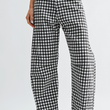 Load image into Gallery viewer, Gingham Barrel Jean
