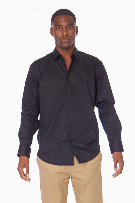 Dan Solid Longsleeve - Black