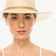 Load image into Gallery viewer, Isabella Straw Panama Hat
