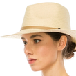 Load image into Gallery viewer, Isabella Straw Panama Hat
