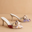 Load image into Gallery viewer, Floral Jane Kitten Heel
