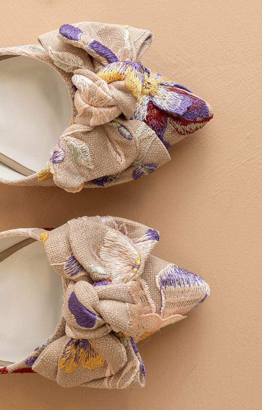 Floral Jane Kitten Heel