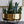 Load image into Gallery viewer, Mid Century Gold Planter
