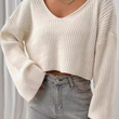 Load image into Gallery viewer, Loren Cropped Sweater
