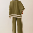 Load image into Gallery viewer, Carisa Contrast Top Plus- Green
