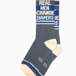 Load image into Gallery viewer, Real Men Change Diapers Socks
