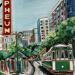 Load image into Gallery viewer, "Main Street Magic" 12x12 Print
