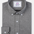 Load image into Gallery viewer, Caden Casual Fit Dress Shirt- Ash Black
