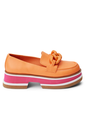 Madison Loafer - Orange Sorbet