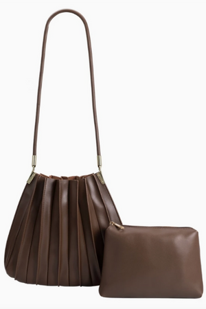 Carrie Shoulder Bag / Chocolate