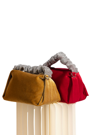 Estela Velvet Handle Bag