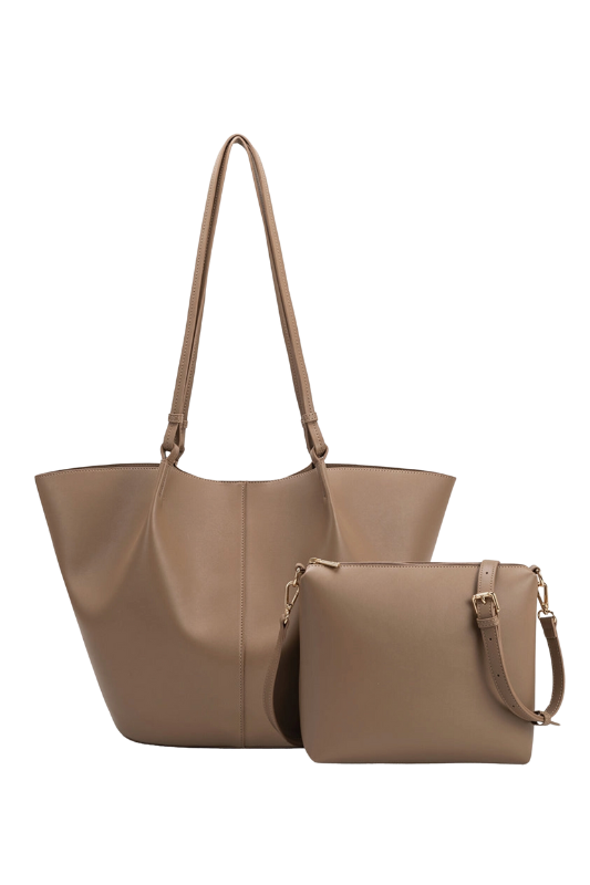 Lydia Shoulder Bag - Taupe