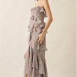 Load image into Gallery viewer, Jenna Iridescent Ruffle Dress
