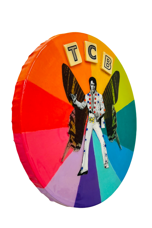 Elvis TCB Disc Art