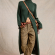 Load image into Gallery viewer, Logan Slit Sweater- Pine
