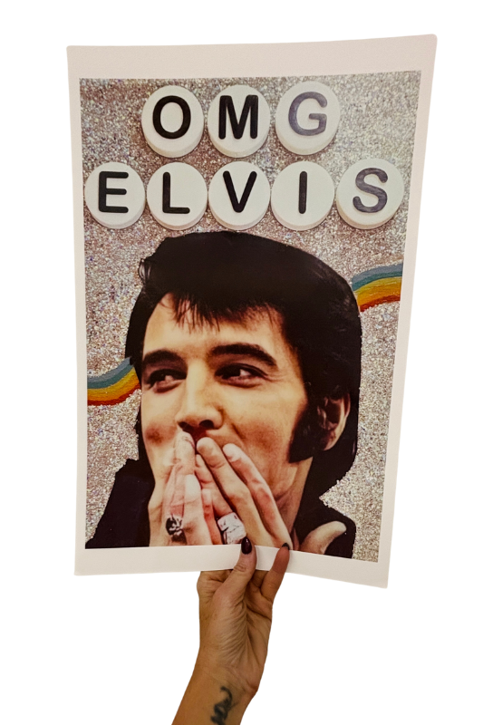 11x17 Elvis Print