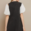 Load image into Gallery viewer, Flint Suede Vest - Black
