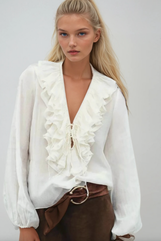 Romeo Blouse - White