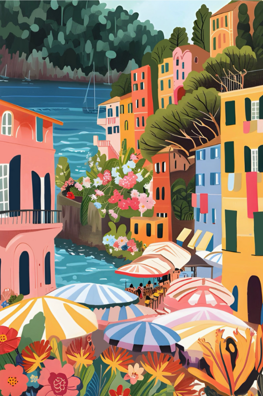 Flower Market - Portofino
