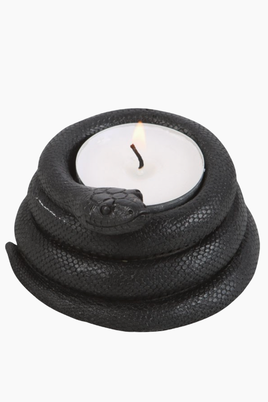 Black Snake Votive Holder