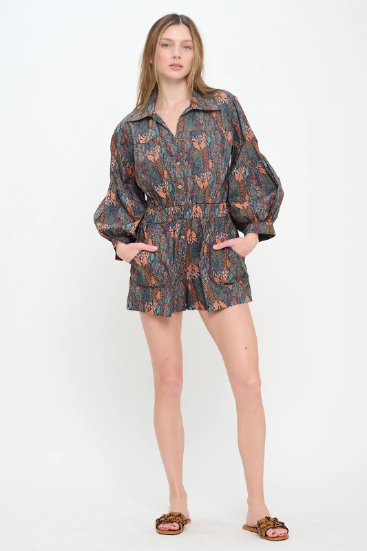 Autumn Canopy Romper