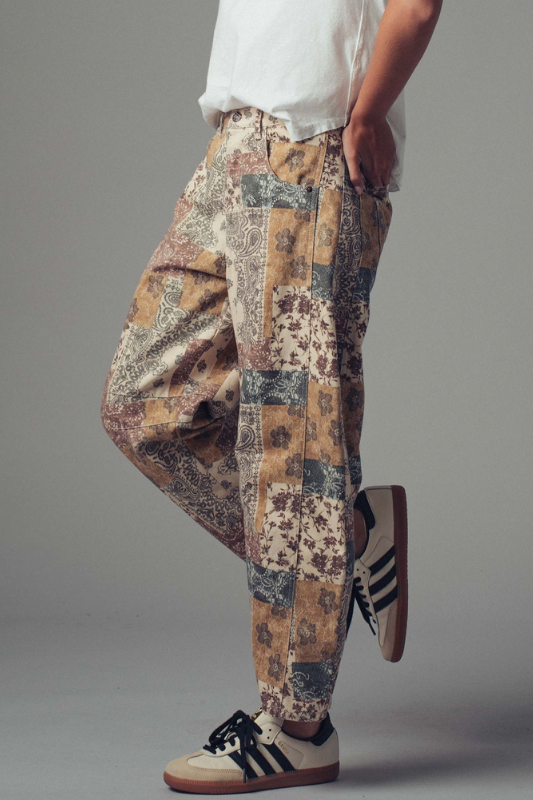 Boho Barrel Jeans