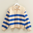 Load image into Gallery viewer, Dakota Striped Sweater - Cobalt
