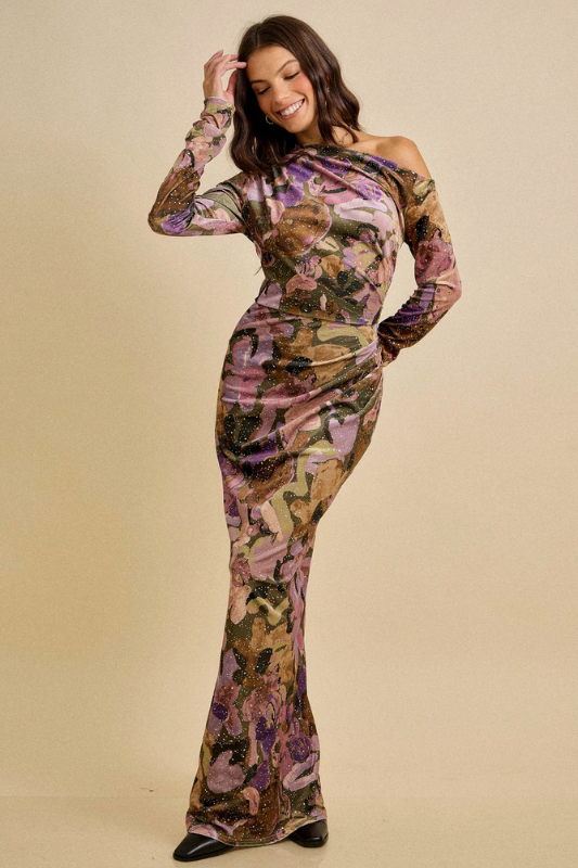 Giselle Velvet Dress