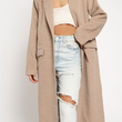 Load image into Gallery viewer, Sutton Wool Coat Taupe
