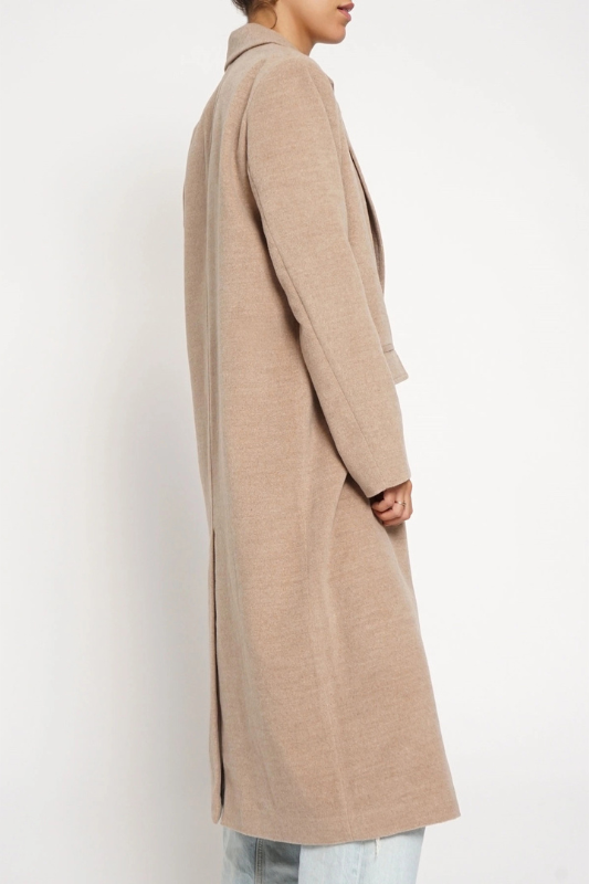 Sutton Wool Coat Taupe