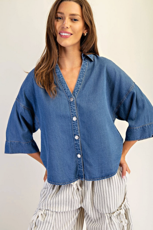 Ripley Denim Top