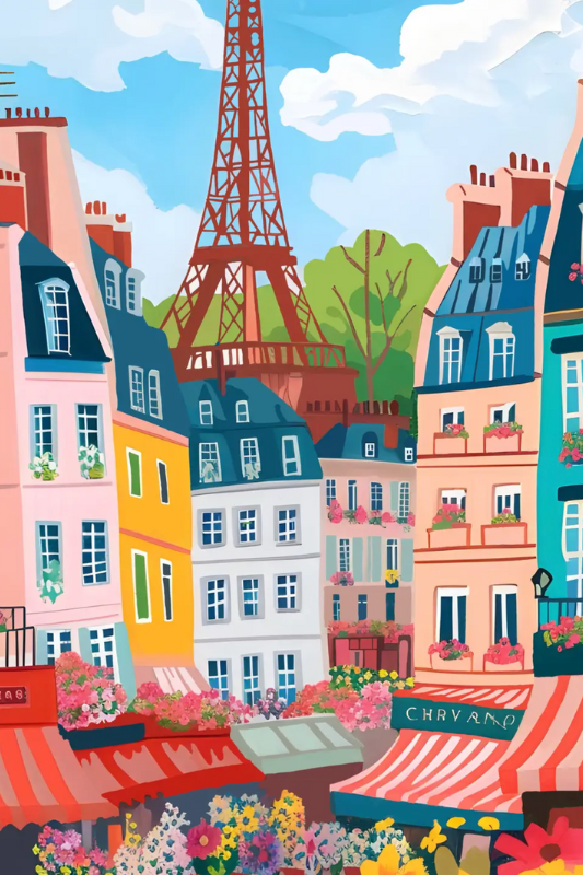 Flower Market - Paris