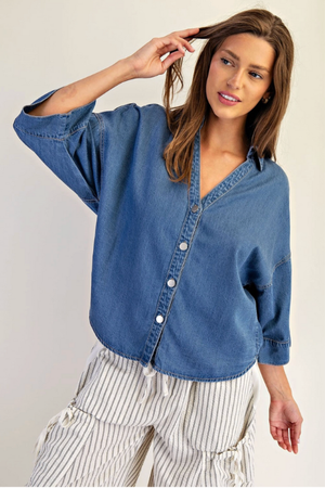 Ripley Denim Top